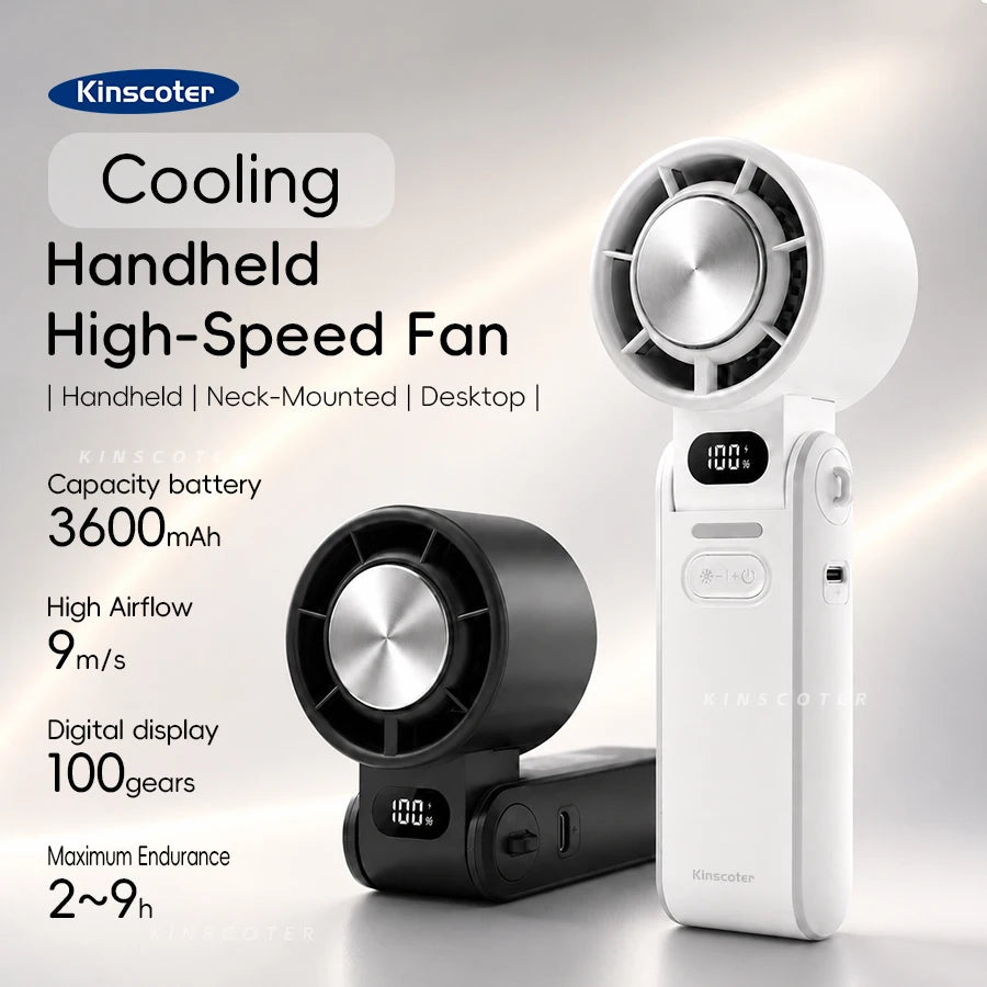 AIROX ICE — Ventilateur Portable Refroidissant 3 Secondes
